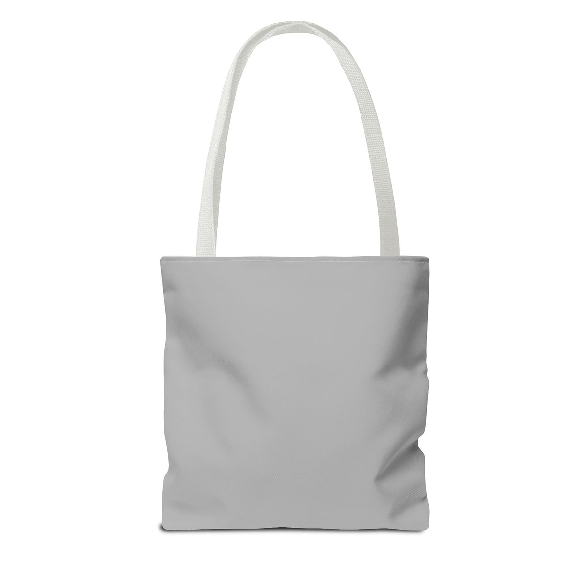 Pray, Trust, Rest Grey Tote Bag - Floral Faith Design