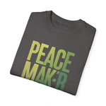 Black T-Shirt with "Peacemaker" Design