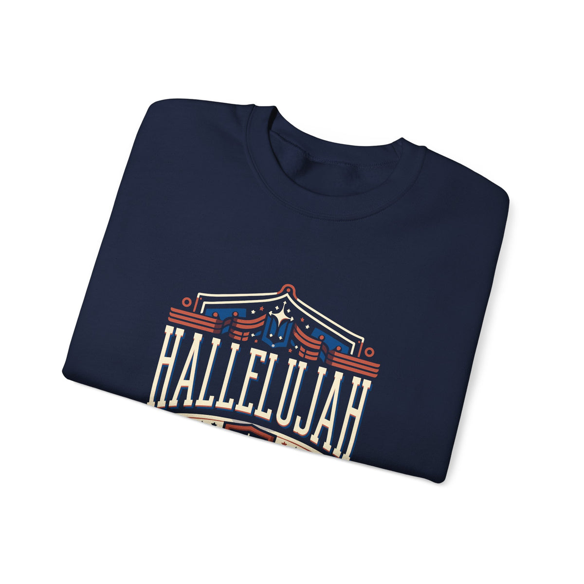 Hallelujah Sweatshirt - Celebrate the Universe - Navy