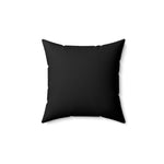 Balance of Faith Black Throw Pillow - Luke 18:7-8 Design