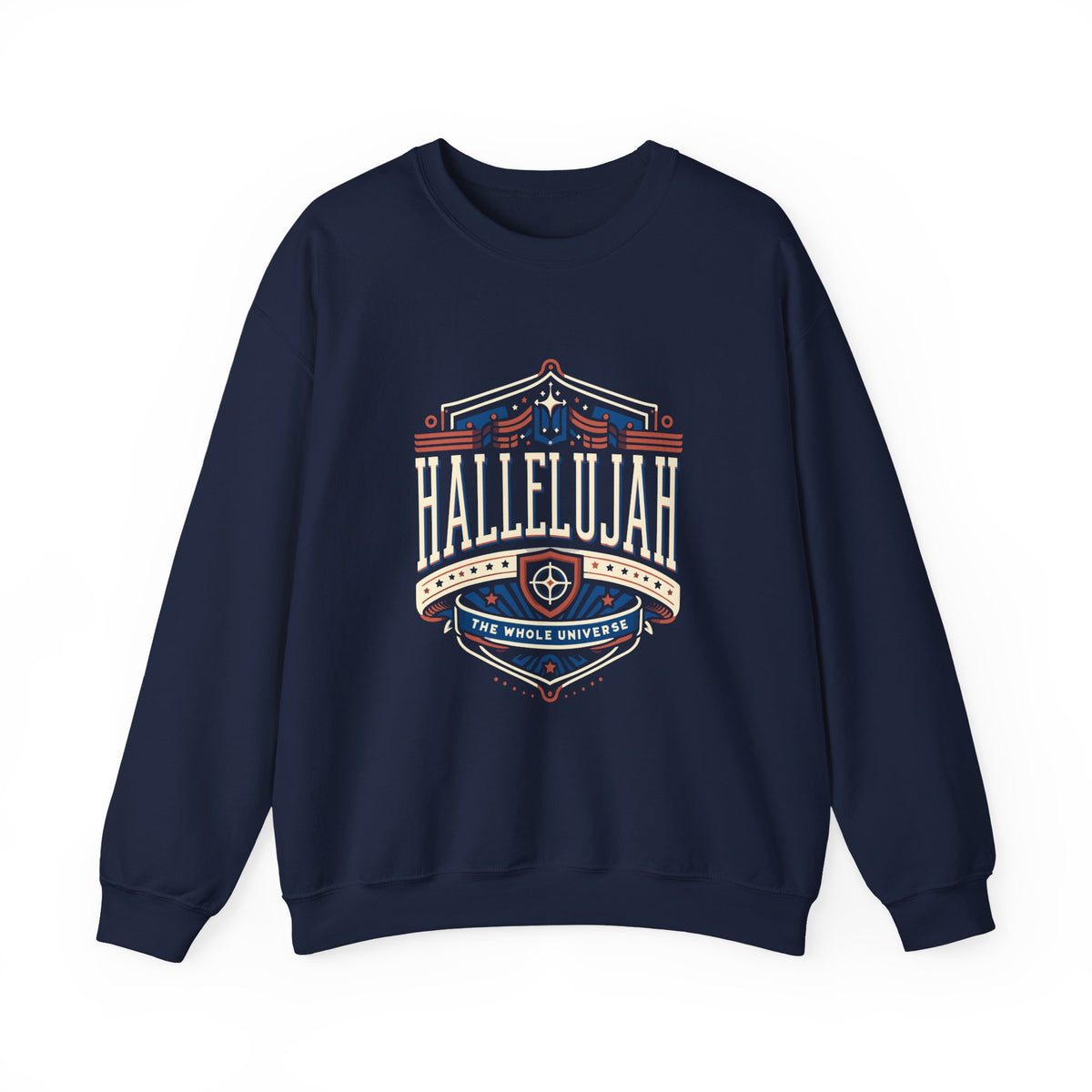 Hallelujah Sweatshirt - Celebrate the Universe - Navy