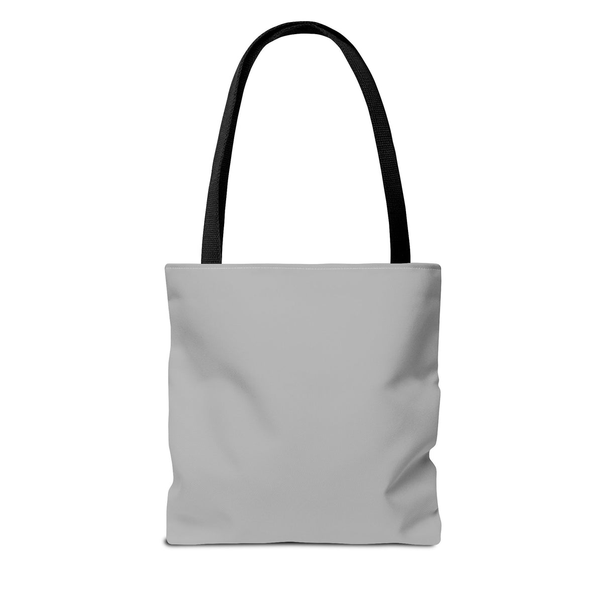 Pray, Trust, Rest Grey Tote Bag - Floral Faith Design