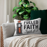 Lumbar Pillow | Fueled by Faith | Isaiah 40:31