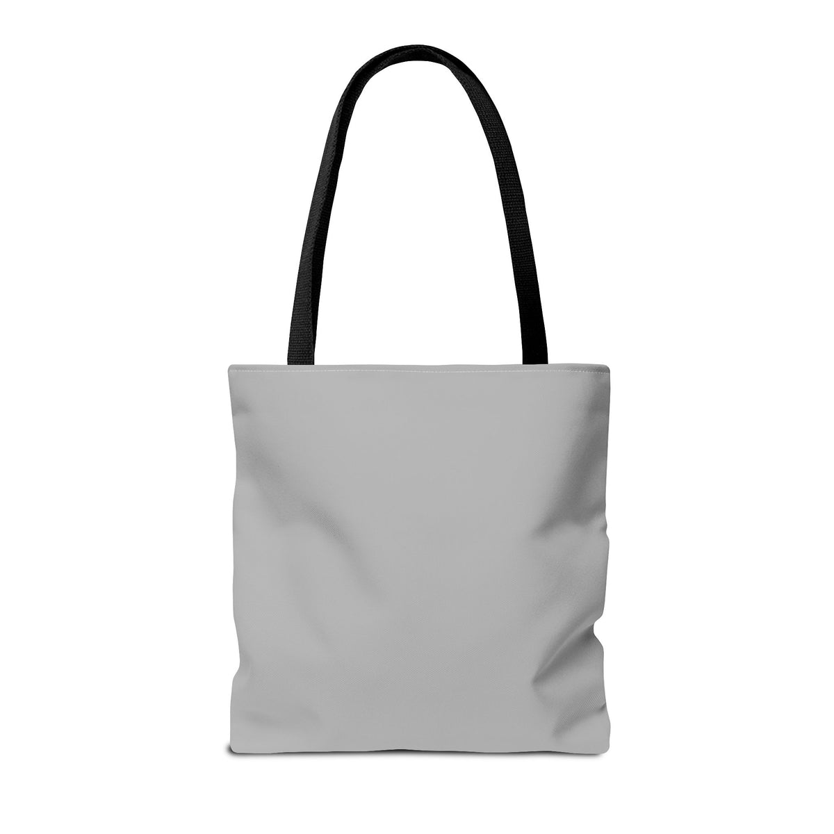 Pray, Trust, Rest Grey Tote Bag - Floral Faith Design