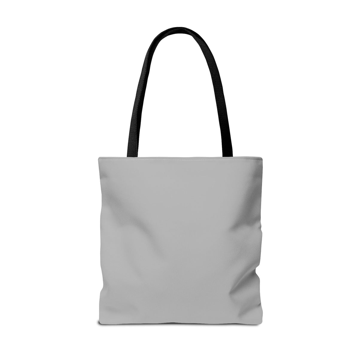 Pray, Trust, Rest Grey Tote Bag - Floral Faith Design