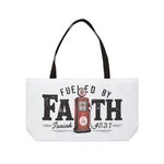 Faithful Weekender Tote Bag - Isaiah 40:31 Christian Design