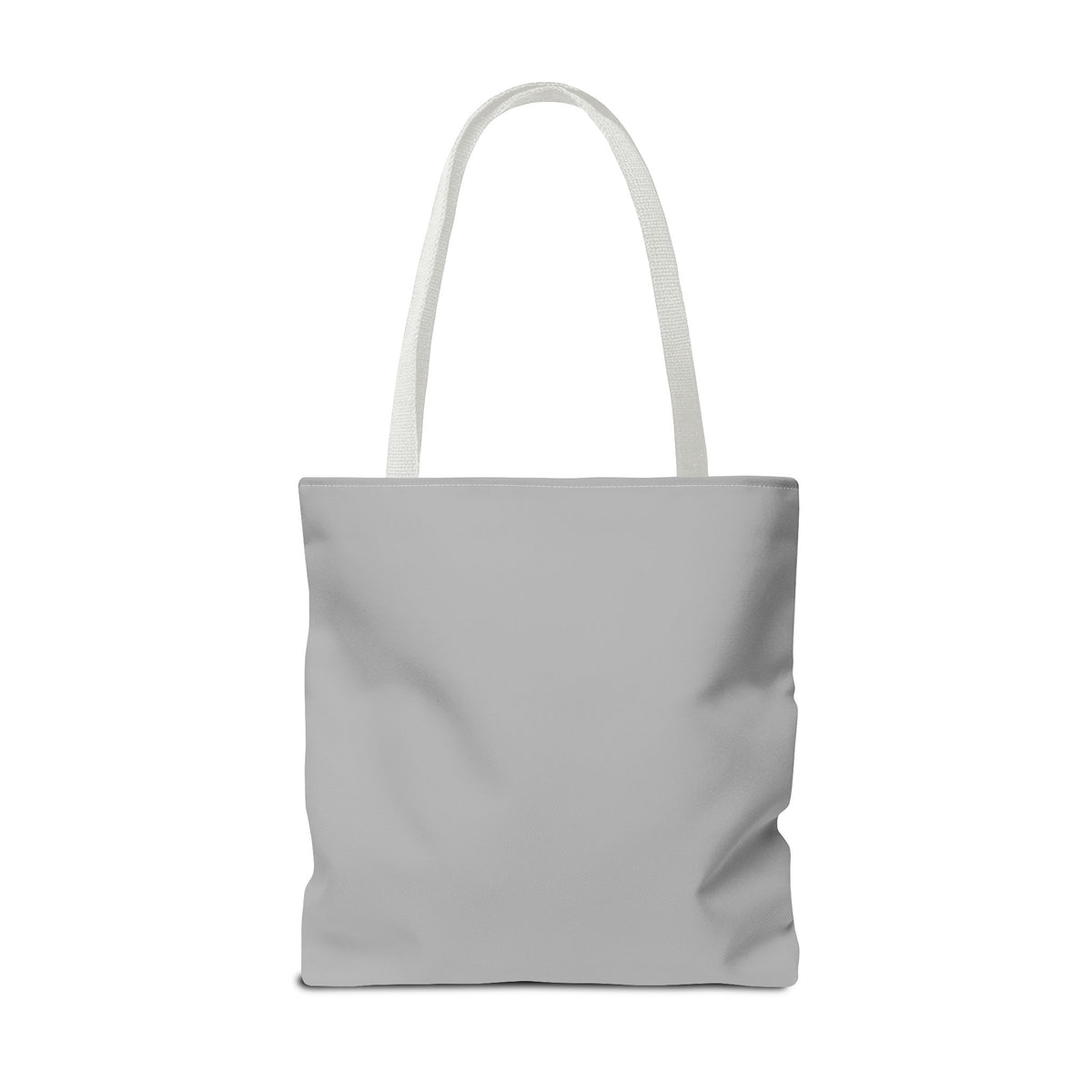 Pray, Trust, Rest Grey Tote Bag - Floral Faith Design