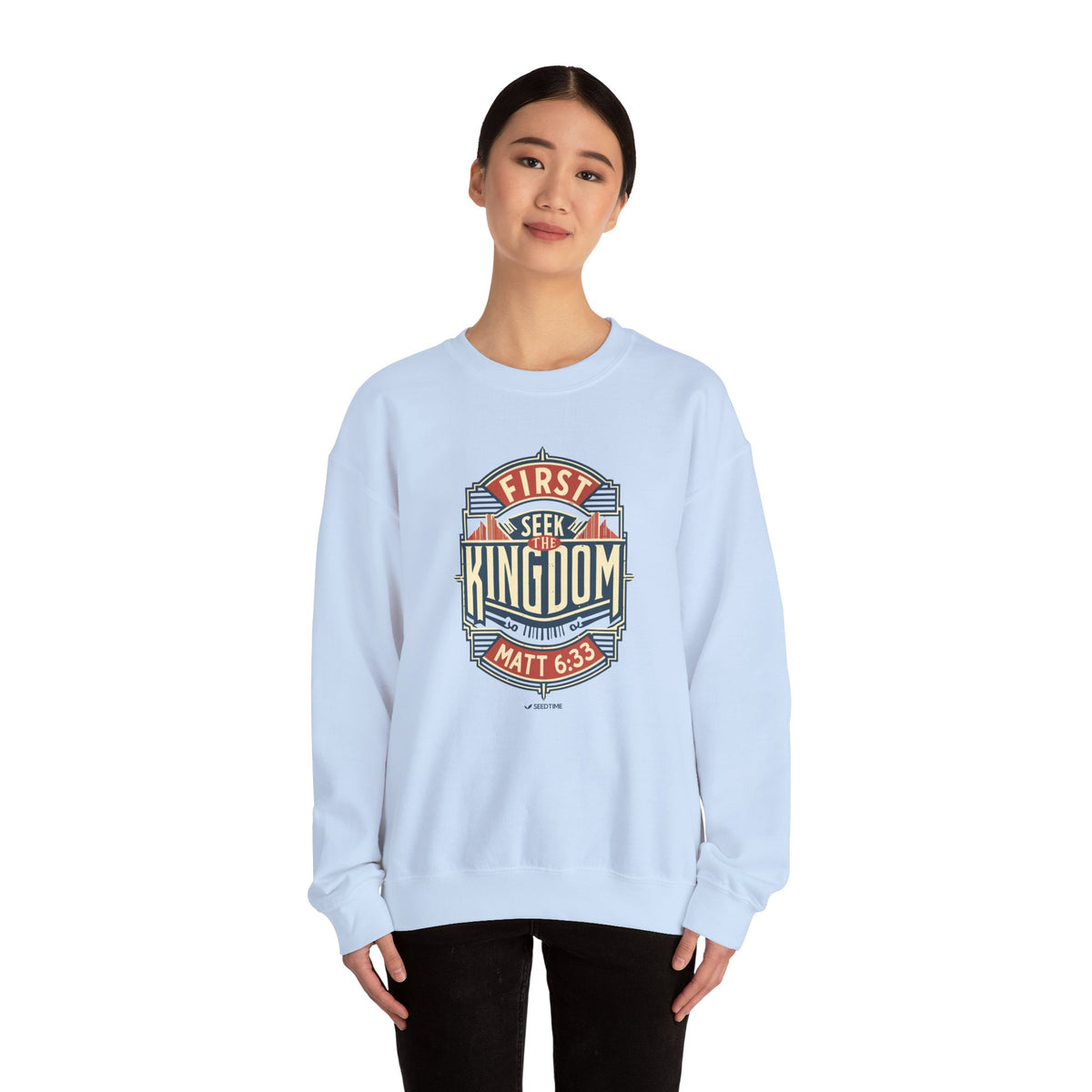 Christian Seek the Kingdom Unisex Sweatshirt