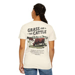 Grass for the Cattle Double-Printed T-Shirt - Psalm 104:14