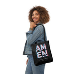 AMEN Black Tote Bag - Truth Stands Forever Design