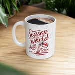 Ceramic Mug - Season the World Mug - Matthew 5:13 Christian Design